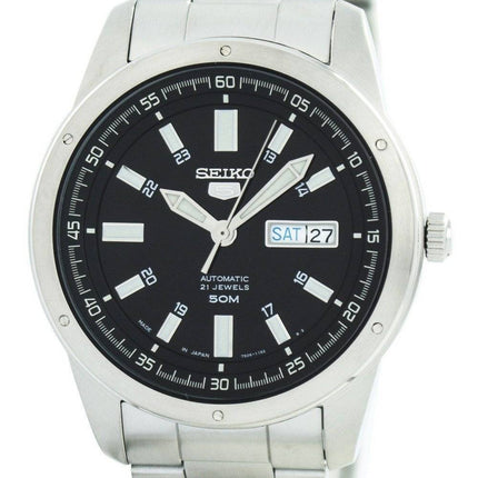 Seiko 5 automatiske 21 juveler Japan gjort SNKN13 SNKN13J1 SNKN13J Herreur