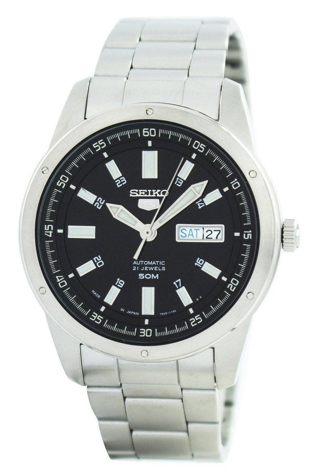 Seiko 5 automatiske 21 juveler Japan gjort SNKN13 SNKN13J1 SNKN13J Herreur