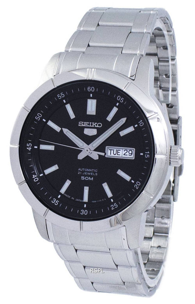 Seiko 5 automatiske Japan gjort SNKN55 SNKN55J1 SNKN55J Herreur