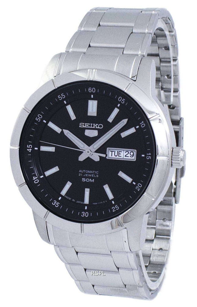 Renoveret Seiko 5 automatisk Japan-fremstillet SNKN55 SNKN55J1 SNKN55J Herreur