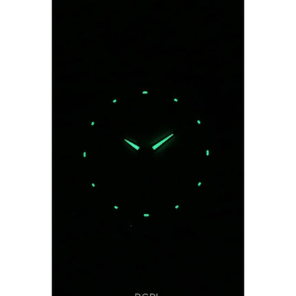 Seiko 5 tofarvet rustfrit stål hvid skive automatisk SNKL24 SNKL24J1 SNKL24J herreur