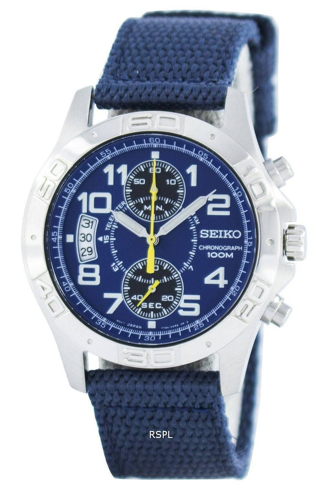 Seiko Chronograph Quartz Telemeter SNN105 SNN105P1 SNN105P Herreur