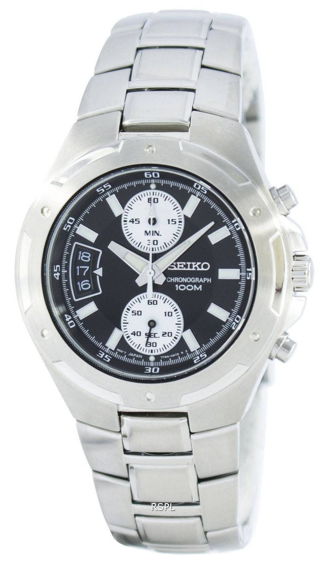 Seiko Chronograph Quartz SNN129 SNN129P1 SNN129P Herreur