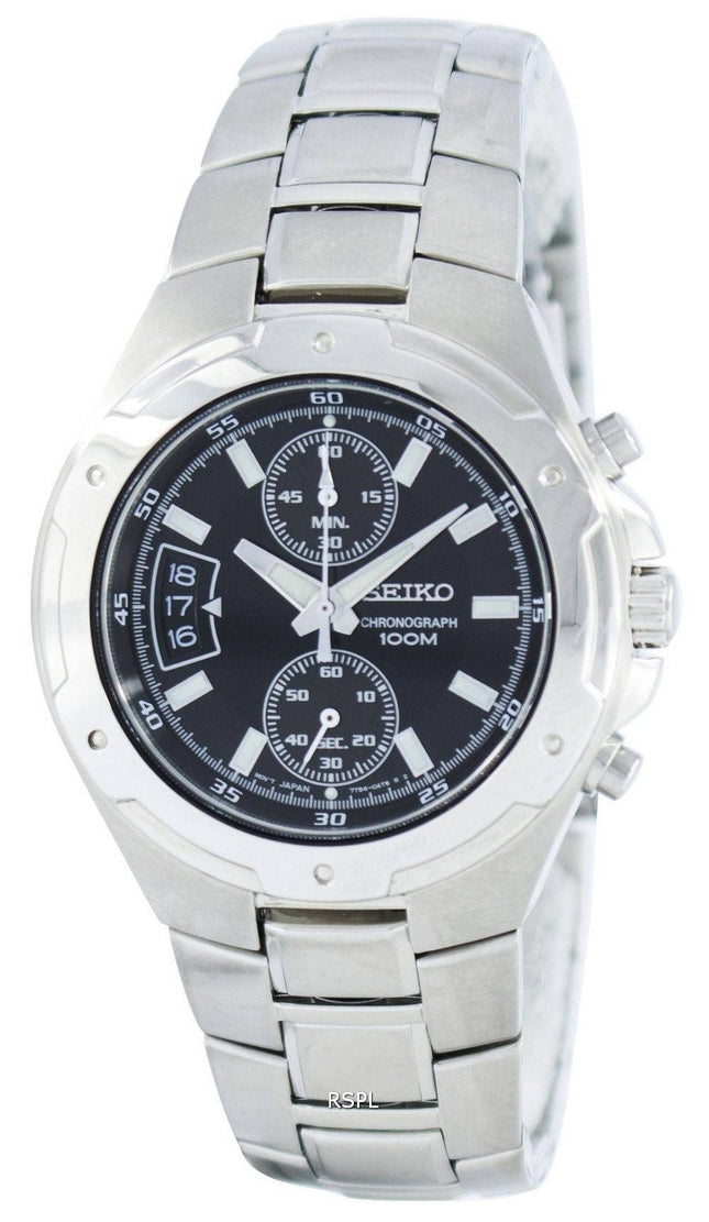 Seiko Chronograph Quartz SNN131 SNN131P1 SNN131P Herreur