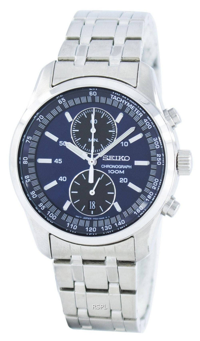 Seiko Chronograph Quartz Tachymeter SNN157 SNN157P1 SNN157P Herreur