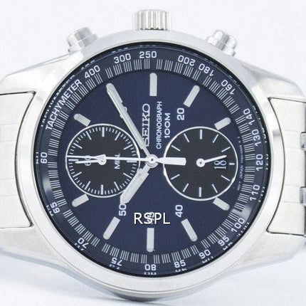 Seiko Chronograph Quartz Tachymeter SNN157 SNN157P1 SNN157P Herreur