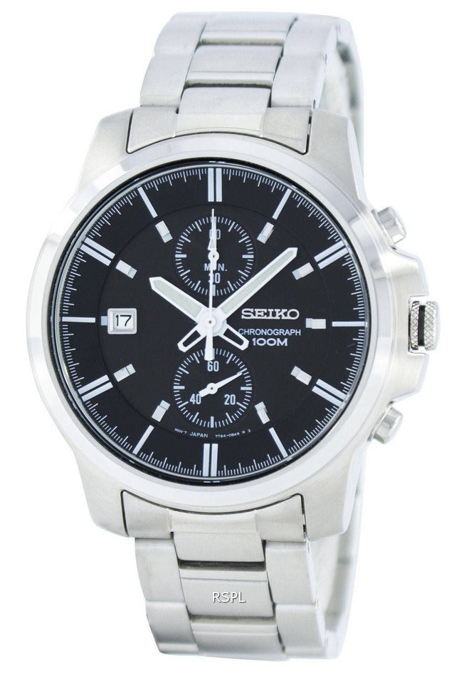 Seiko Chronograph Quartz SNN163 SNN163P1 SNN163P Herreur