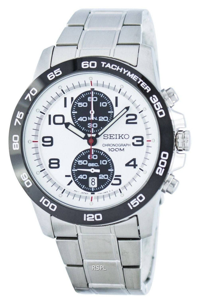 Seiko Chronograph Quartz Tachymeter SNN195 SNN195P1 SNN195P Herreur
