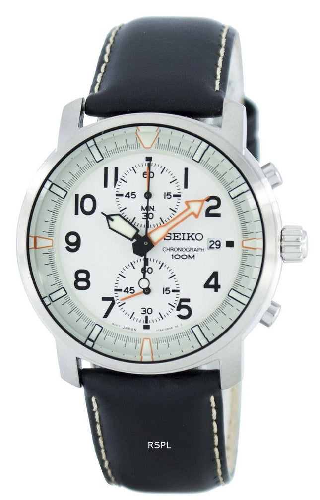 Seiko Chronograph Quartz SNN227 SNN227P1 SNN227P Herreur