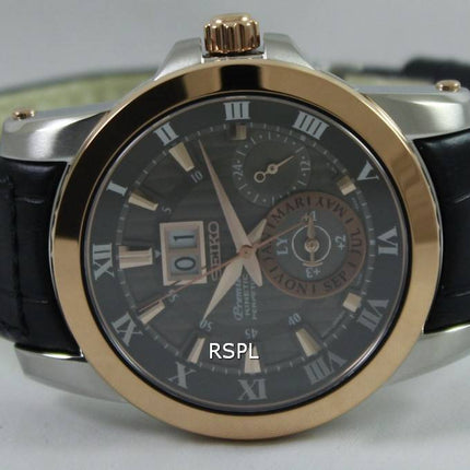 Seiko Premier Kinetic evighedskalender SNP114P2 Herreur