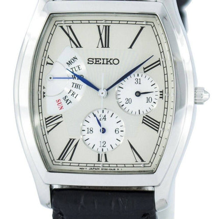 Seiko retrograd Quartz SNT015 SNT015P1 SNT015P Herreur