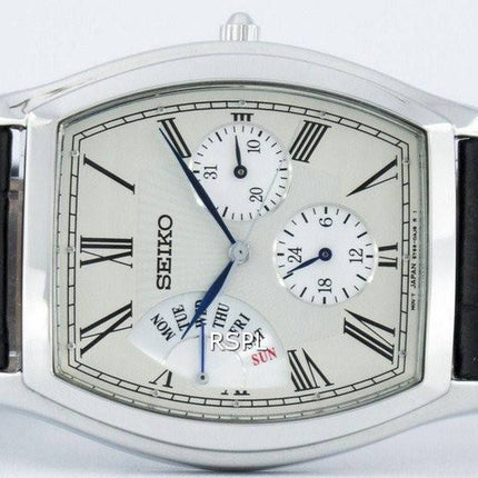 Seiko retrograd Quartz SNT015 SNT015P1 SNT015P Herreur