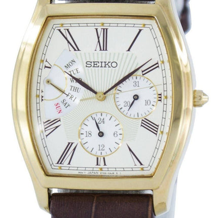 Seiko retrograd Quartz SNT018 SNT018P1 SNT018P Herreur