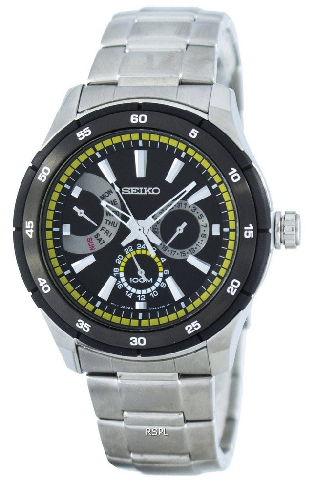 Seiko retrograd Quartz SNT023 SNT023P1 SNT023P Herreur