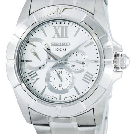 Seiko multifunktions Quartz SNT039 SNT039P1 SNT039P Herreur