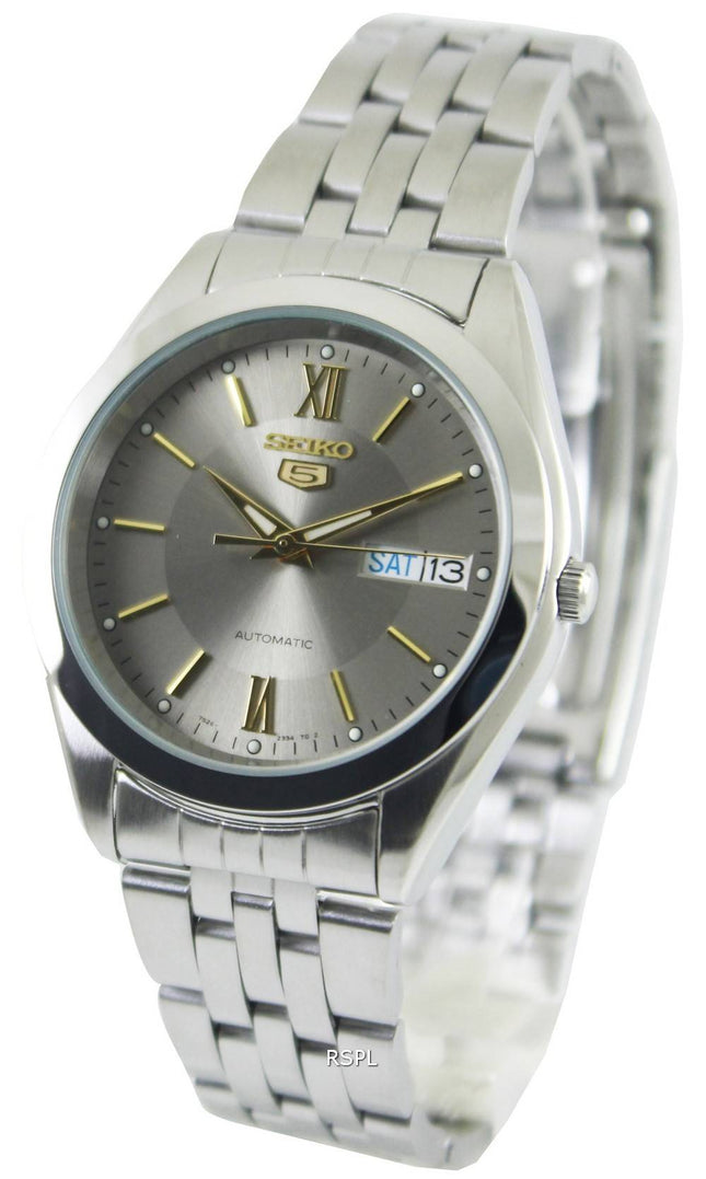 Seiko 5 automatiske grå Dial SNXA03K1 SNXA03K Herreur