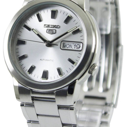 Seiko 5 automatiske sølv Dial SNXE89K1 SNXE89K Herreur