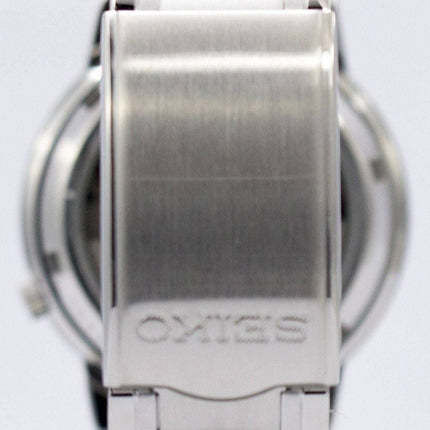 Seiko 5 automatiske sort urskive SNXE99 SNXE99K1 SNXE99K Herreur
