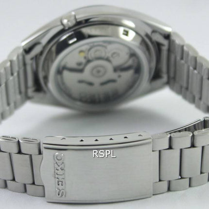 Seiko 5 automatiske sort urskive SNXG53K1 SNXG53K Herreur