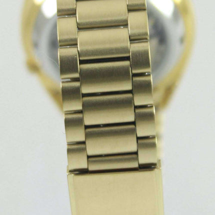 Renoveret Seiko 5 automatisk guld urskive SNXL72K1 SNXL72K herreur