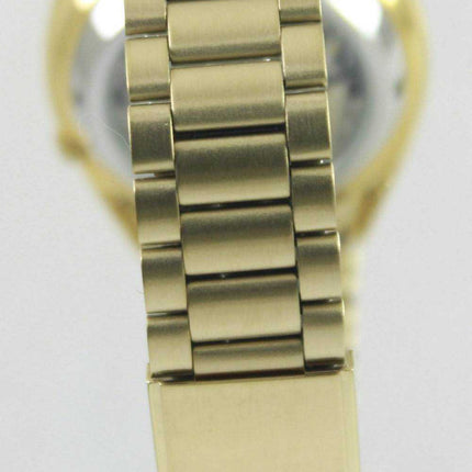 Renoveret Seiko 5 automatisk guld urskive SNXL72K1 SNXL72K herreur