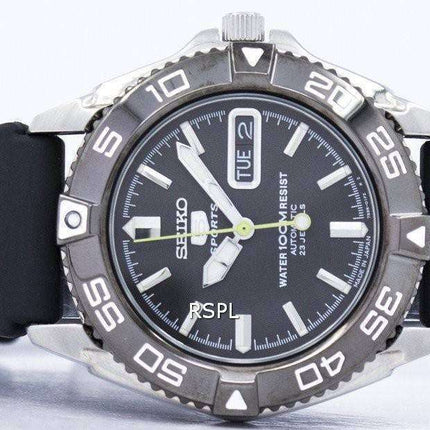 Renoveret Seiko 5 Sports automatisk Japan-fremstillet 23 juveler SNZB23J2 herreur