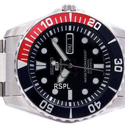 Renoveret Seiko automatisk dykkerur 23 juveler 100m SNZF15 SNZF15K1 SNZF15K herreur