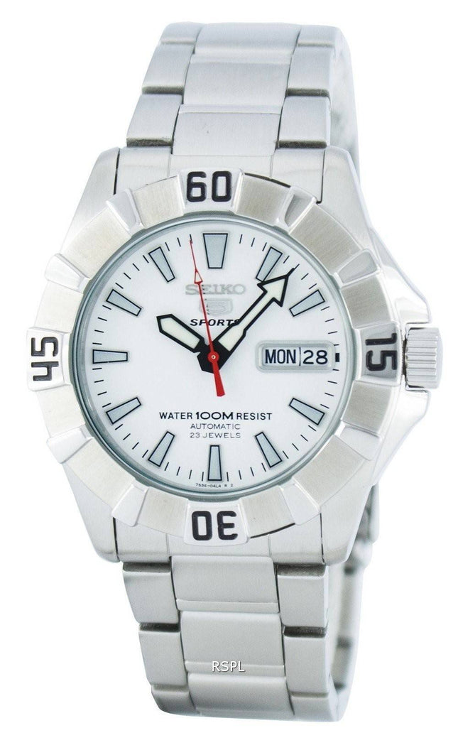 Seiko 5 sport automatisk 23 juveler SNZF55 SNZF55K1 SNZF55K Herreur