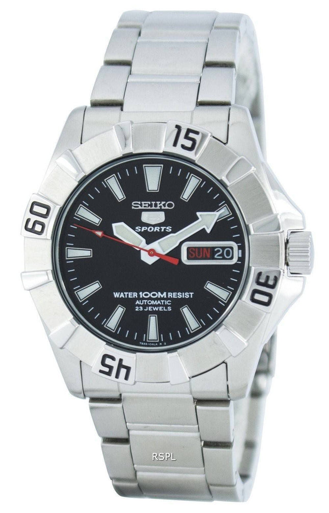 Seiko 5 sport automatisk 23 juveler SNZF57 SNZF57K1 SNZF57K Herreur