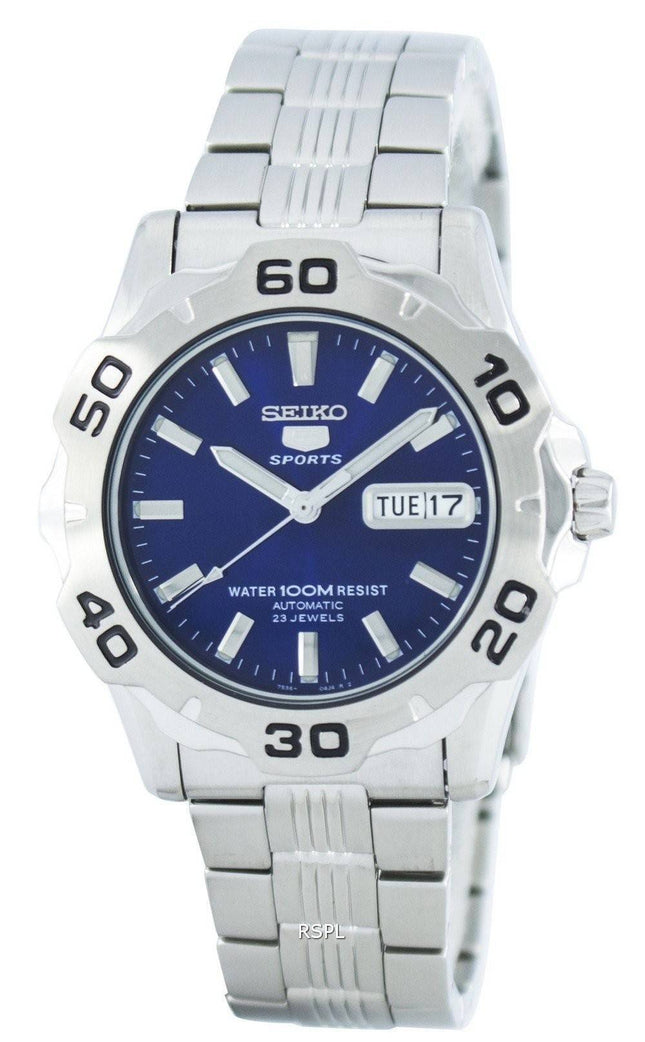 Seiko 5 sport automatisk 23 juveler SNZF89 SNZF89K1 SNZF89K Herreur