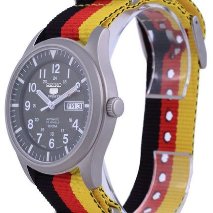 Seiko 5 Sports Automatic Japan Made SNZG09J1-var-NATO26 100M Herreur