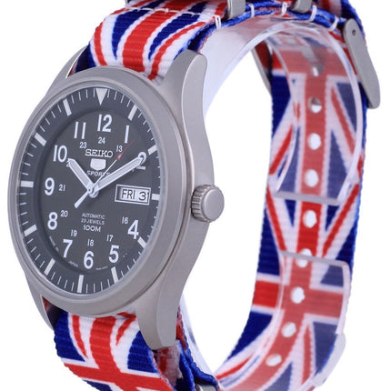 Seiko 5 Sports Automatic Japan Made SNZG09J1-var-NATO28 100M Herreur