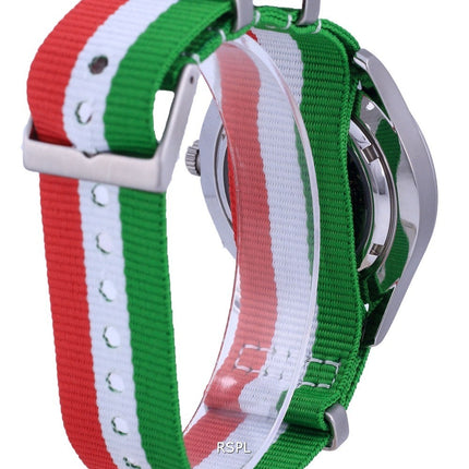 Seiko 5 Sports Automatic Polyester SNZG11J1-var-NATO23 100M Herreur