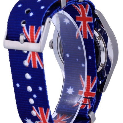 Seiko 5 Sports Automatic Polyester SNZG11J1-var-NATO30 100M Herreur