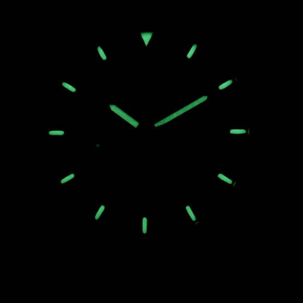 Seiko 5 sport automatisk forholdet sort læder SNZG11K1-LS8 Herreur