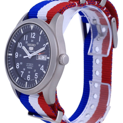 Seiko 5 Sports Automatic Polyester SNZG11K1-var-NATO25 100M Herreur