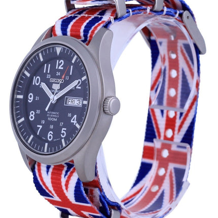 Seiko 5 Sports Automatic Polyester SNZG11K1-var-NATO28 100M Herreur