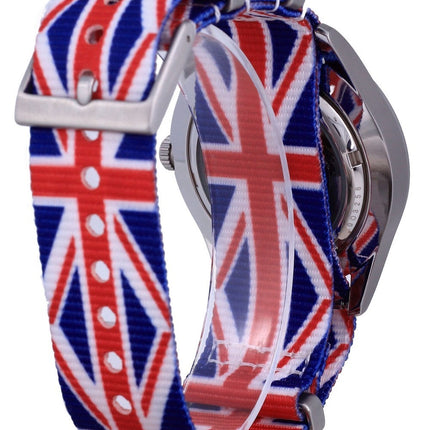 Seiko 5 Sports Automatic Polyester SNZG11K1-var-NATO28 100M Herreur