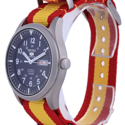 Seiko 5 Sports Automatic Polyester SNZG11K1-var-NATO29 100M Herreur