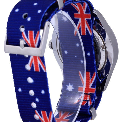 Seiko 5 Sports Automatic Polyester SNZG11K1-var-NATO30 100M Herreur