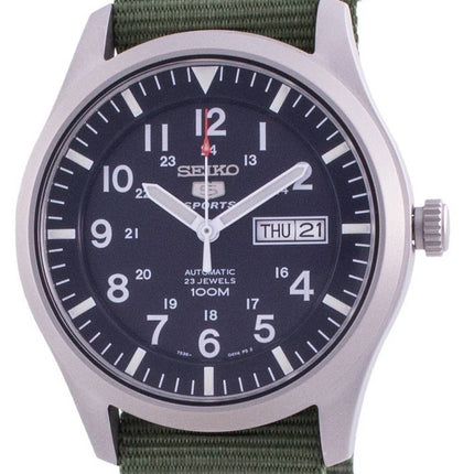 Seiko 5 Sports Blue Dial Automatic SNZG11K1-var-NATO9 100M Herreur