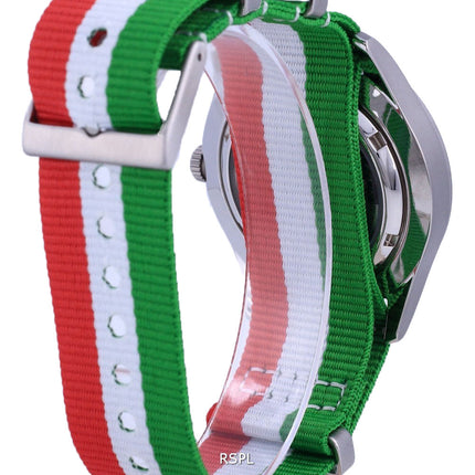 Seiko 5 Sports Automatic Polyester SNZG15K1-var-NATO23 100M Herreur