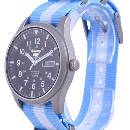 Seiko 5 Sports Automatic Polyester SNZG15K1-var-NATO24 100M Herreur