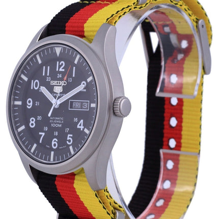 Seiko 5 Sports Automatic Polyester SNZG15K1-var-NATO26 100M Herreur