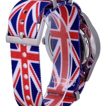 Seiko 5 Sports Automatic Polyester SNZG15K1-var-NATO28 100M Herreur