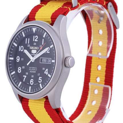 Seiko 5 Sports Automatic Polyester SNZG15K1-var-NATO29 100M Herreur