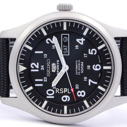 Renoveret Seiko 5 Sports SNZG15 SNZG15K1 SNZG15K automatisk herreur