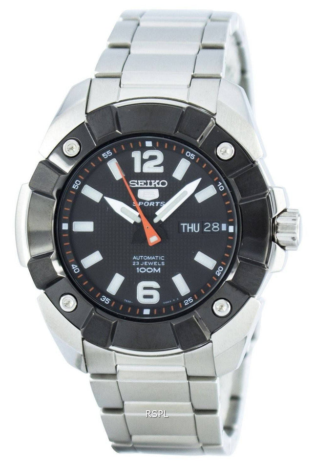 Seiko 5 sport automatisk 23 juveler SNZG31 SNZG31K1 SNZG31K Herreur