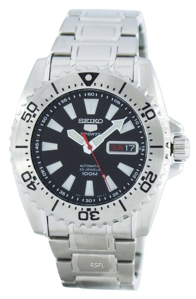 Seiko 5 sport automatisk 23 juveler SNZG45 SNZG45K1 SNZG45K Herreur