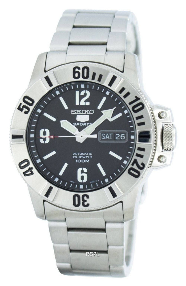 Seiko 5 sport automatisk 23 juveler SNZG81 SNZG81K1 SNZG81K Herreur